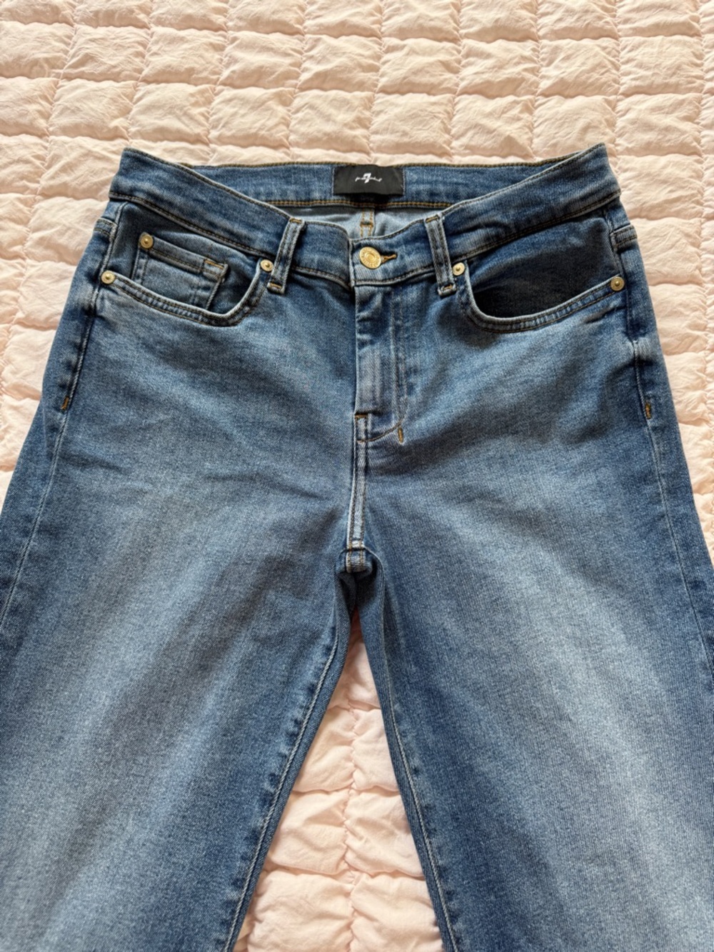 7 For All Mankind Dojo Jeans Size 28 - Picture 3 of 4